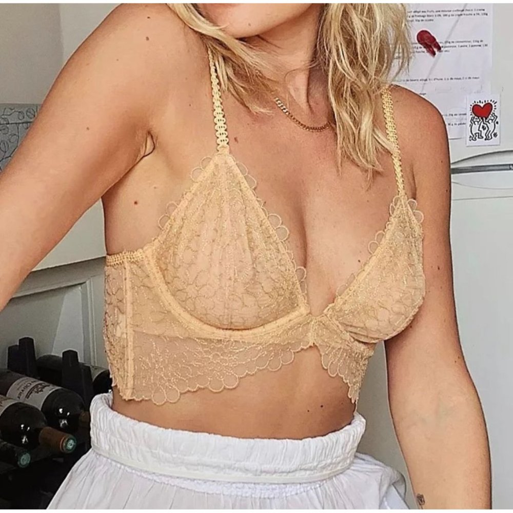 Free People Intimately Lace Lucia Underwire Bra